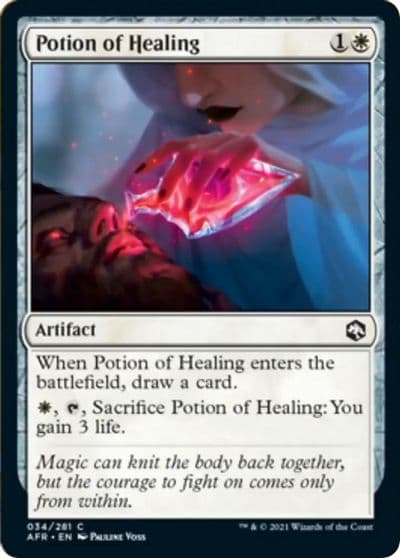 Potion of Healing Adventures in the Forgotten Realms Magic card