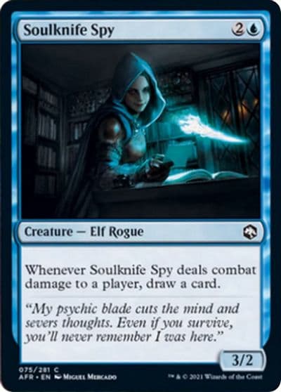 Soulknife Spy Adventures in the Forgotten Realms Magic card