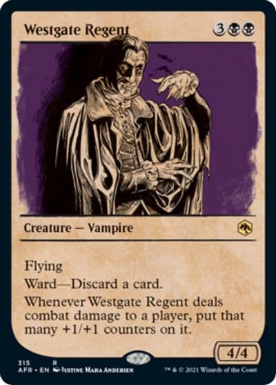 Westgate Regent Showcase Adventures in the Forgotten Realms Magic card