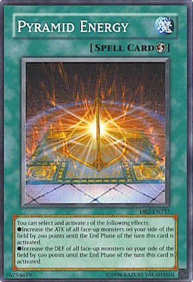 Pyramid Energy Dark Beginning 2 Yu-Gi-Oh! card
