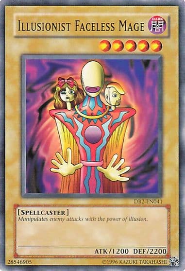 Illusionist Faceless Mage Dark Beginning 2 Yu-Gi-Oh! card