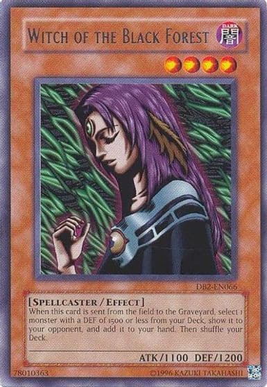 Witch of the Black Forest Dark Beginning 2 Yu-Gi-Oh! card