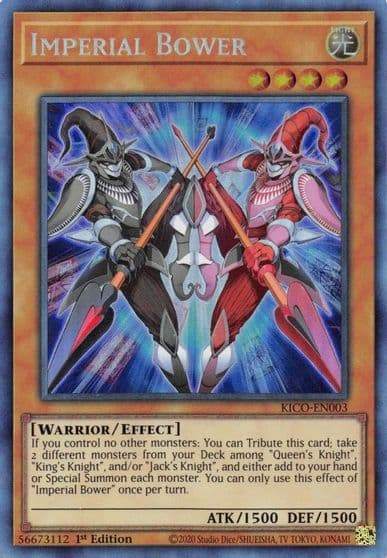 Imperial Bower CR King's Court Yu-Gi-Oh! card