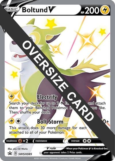 Boltund V - SWSH085 Jumbo Cards Pokemon card