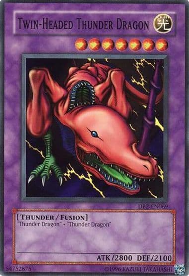 Twin Headed Thunder Dragon Dark Beginning 2 Yu-Gi-Oh! card