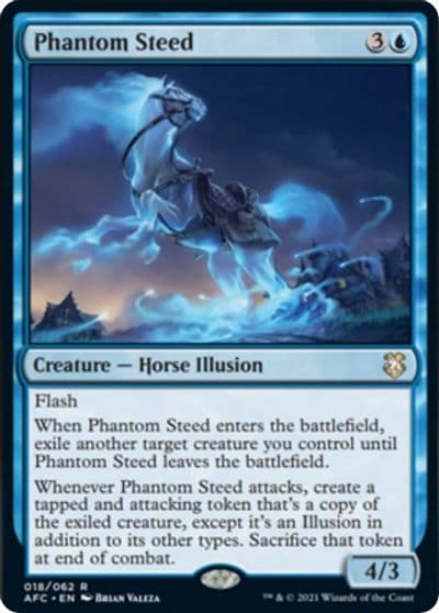 Phantom Steed Commander: Adventures in the Forgotten Realms Magic card