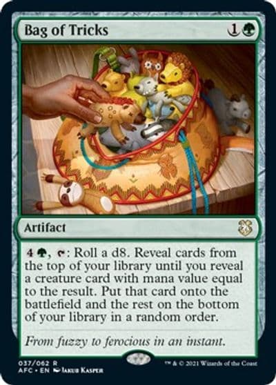 Bag of Tricks Commander: Adventures in the Forgotten Realms Magic card