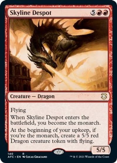 Skyline Despot Commander: Adventures in the Forgotten Realms Magic card
