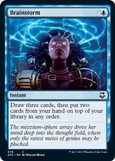 Brainstorm Commander: Adventures in the Forgotten Realms Magic card