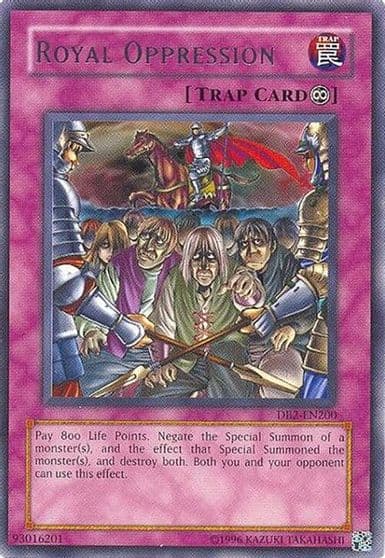 Royal Oppression Dark Beginning 2 Yu-Gi-Oh! card