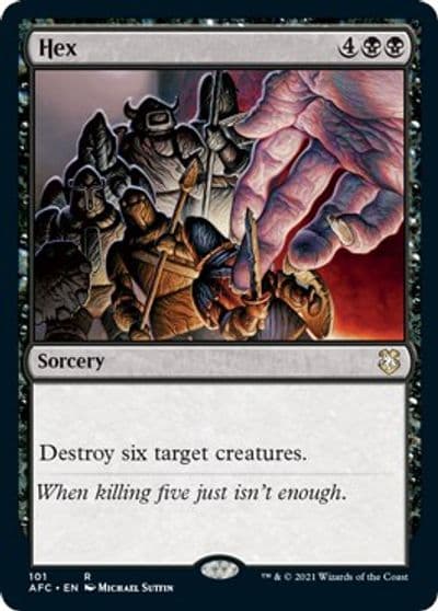 Hex Commander: Adventures in the Forgotten Realms Magic card