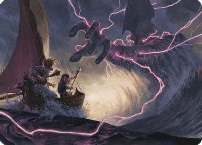 Hall of Storm Giants Art Card Art Series: Adventures in the Forgotten Realms Magic card