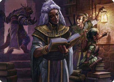 You Find the Villains Lair Art Card Art Series: Adventures in the Forgotten Realms Magic card
