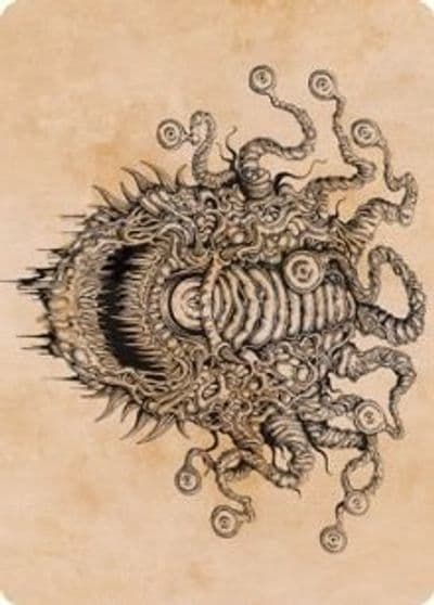 Baleful Beholder Showcase Art Card Art Series: Adventures in the Forgotten Realms Magic card