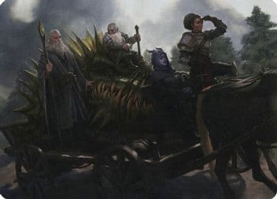Grim Bounty Art Card Art Series: Adventures in the Forgotten Realms Magic card