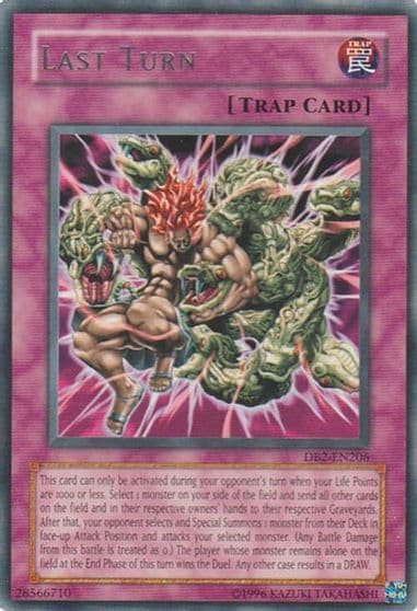 Last Turn Dark Beginning 2 Yu-Gi-Oh! card