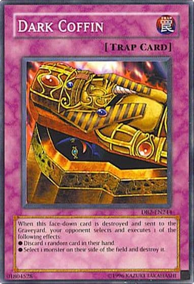 Dark Coffin Dark Beginning 2 Yu-Gi-Oh! card