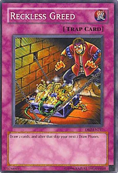 Reckless Greed Dark Beginning 2 Yu-Gi-Oh! card