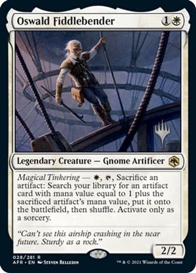 Oswald Fiddlebender Promo Pack: Adventures in the Forgotten Realms Magic card