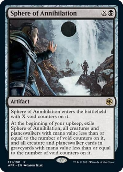 Sphere of Annihilation Promo Pack: Adventures in the Forgotten Realms Magic card