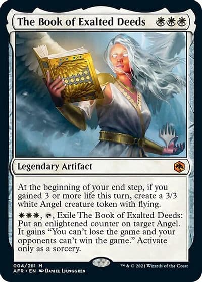The Book of Exalted Deeds Promo Pack: Adventures in the Forgotten Realms Magic card