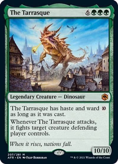 The Tarrasque Promo Pack: Adventures in the Forgotten Realms Magic card
