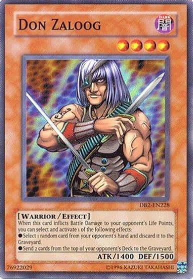 Don Zaloog Dark Beginning 2 Yu-Gi-Oh! card