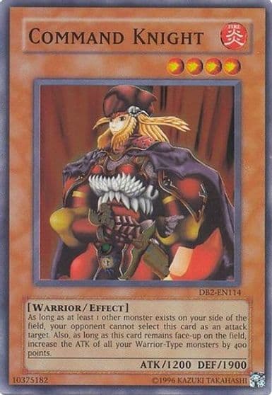 Command Knight Dark Beginning 2 Yu-Gi-Oh! card