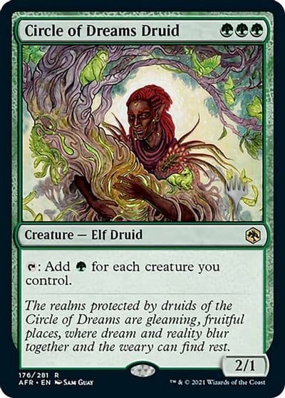 Circle of Dreams Druid Promo Pack: Adventures in the Forgotten Realms Magic card