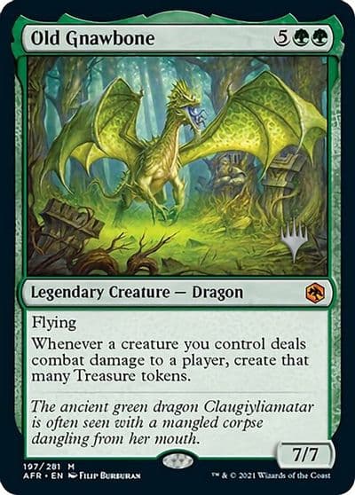 Old Gnawbone Promo Pack: Adventures in the Forgotten Realms Magic card