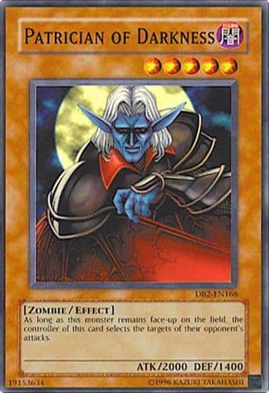 Patrician of Darkness Dark Beginning 2 Yu-Gi-Oh! card