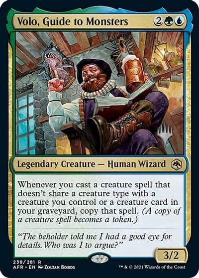 Volo Guide to Monsters Promo Pack: Adventures in the Forgotten Realms Magic card