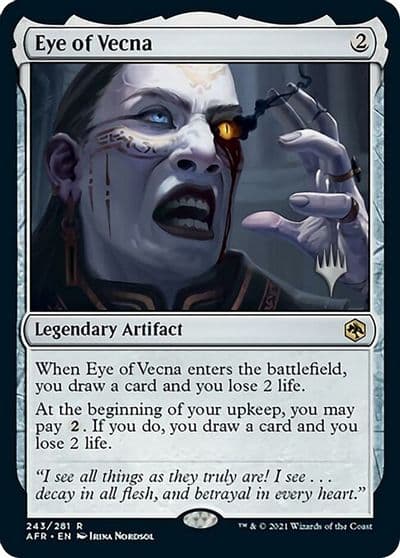 Eye of Vecna Promo Pack: Adventures in the Forgotten Realms Magic card
