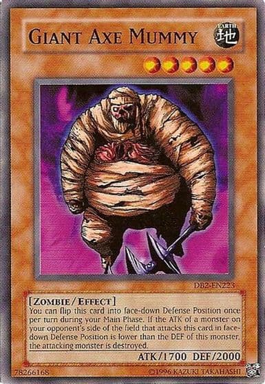 Giant Axe Mummy Dark Beginning 2 Yu-Gi-Oh! card