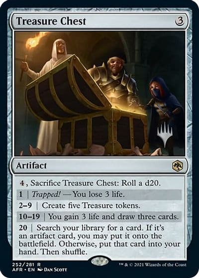 Treasure Chest Promo Pack: Adventures in the Forgotten Realms Magic card