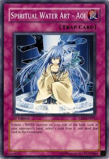 Spiritual Water Art Aoi Cybernetic Revolution Yu-Gi-Oh! card