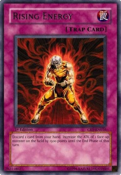 Rising Energy Cybernetic Revolution Yu-Gi-Oh! card