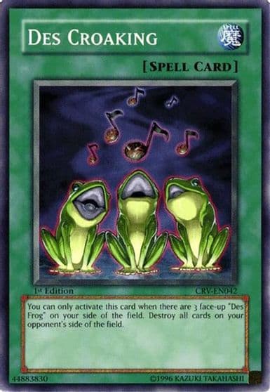 Des Croaking Cybernetic Revolution Yu-Gi-Oh! card