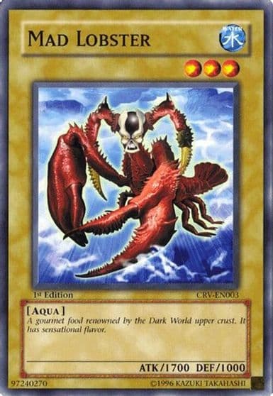Mad Lobster Cybernetic Revolution Yu-Gi-Oh! card