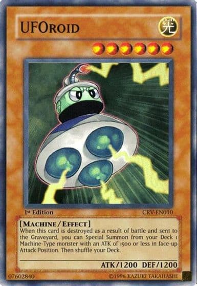 UFOroid Cybernetic Revolution Yu-Gi-Oh! card