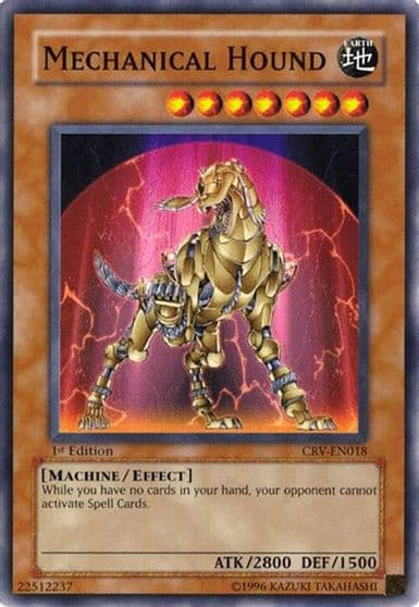 Mechanical Hound Cybernetic Revolution Yu-Gi-Oh! card