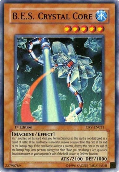 BES Crystal Core Cybernetic Revolution Yu-Gi-Oh! card