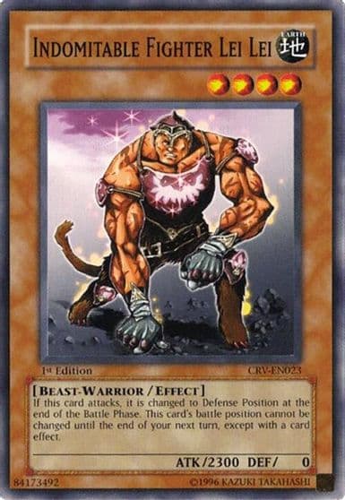 Indomitable Fighter Lei Lei Cybernetic Revolution Yu-Gi-Oh! card