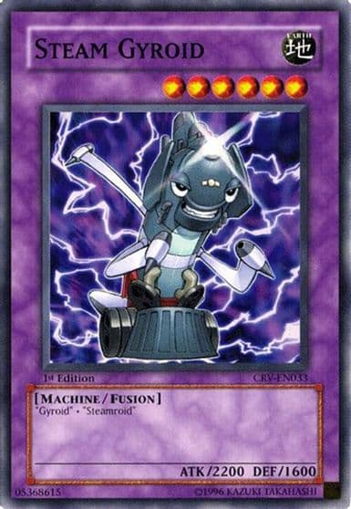 Steam Gyroid Cybernetic Revolution Yu-Gi-Oh! card