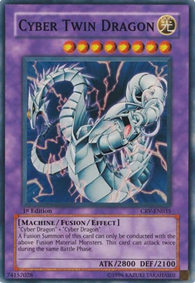 Cyber Twin Dragon Cybernetic Revolution Yu-Gi-Oh! card