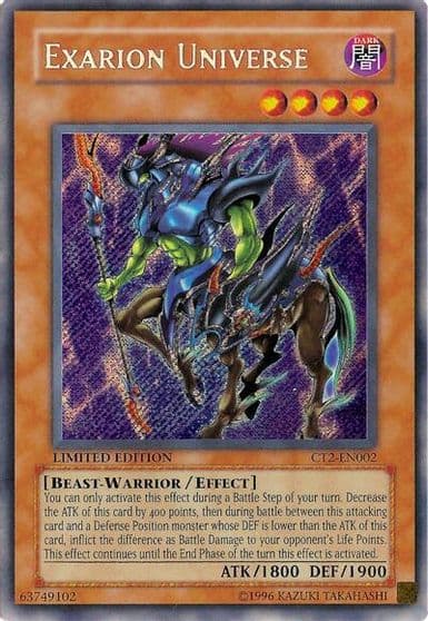 Exarion Universe 2005 Collectors Tin Yu-Gi-Oh! card