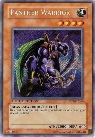 Panther Warrior 2005 Collectors Tin Yu-Gi-Oh! card