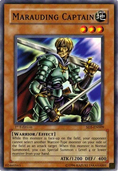 Marauding Captain Structure Deck: Warrior's Triumph Yu-Gi-Oh! card