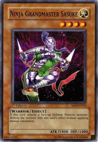 Ninja Grandmaster Sasuke Structure Deck: Warrior's Triumph Yu-Gi-Oh! card