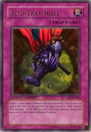 Acid Trap Hole EU Shadow of Infinity Yu-Gi-Oh! card